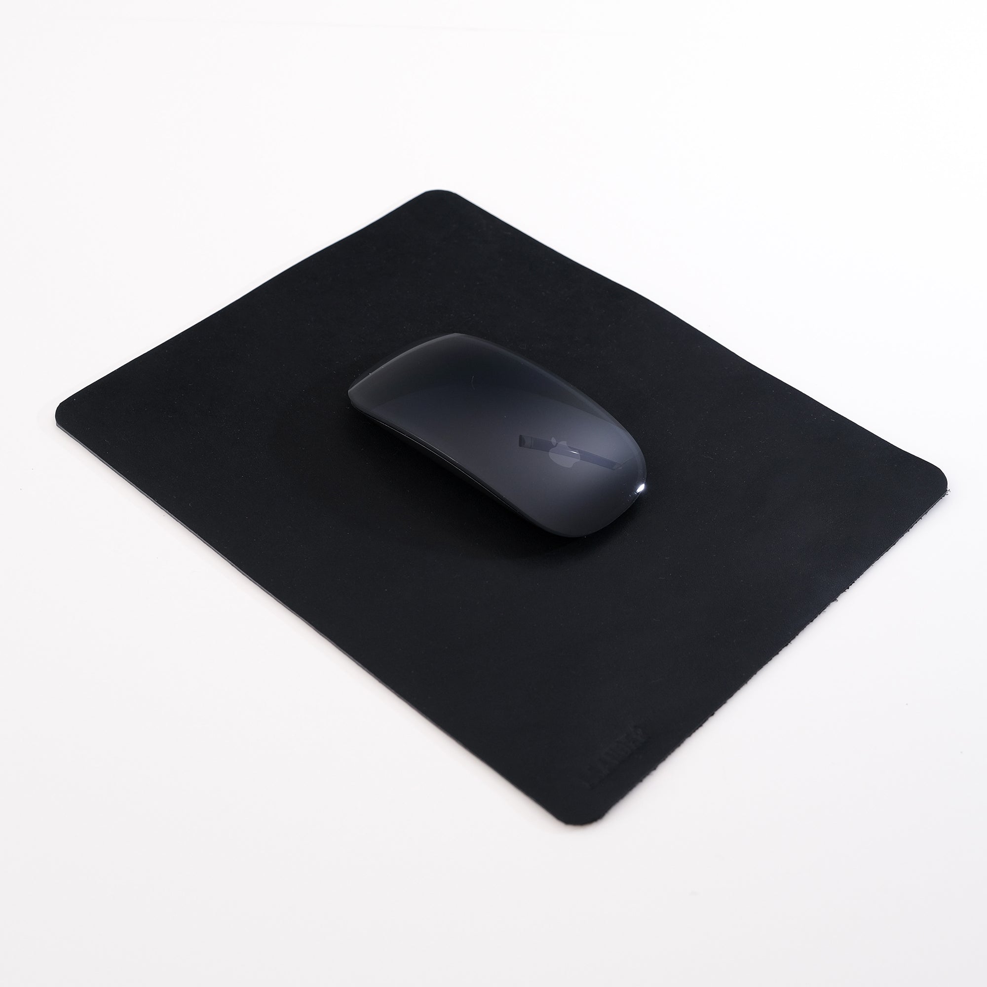 Black X Camo Reversible Leather Mouse Pad