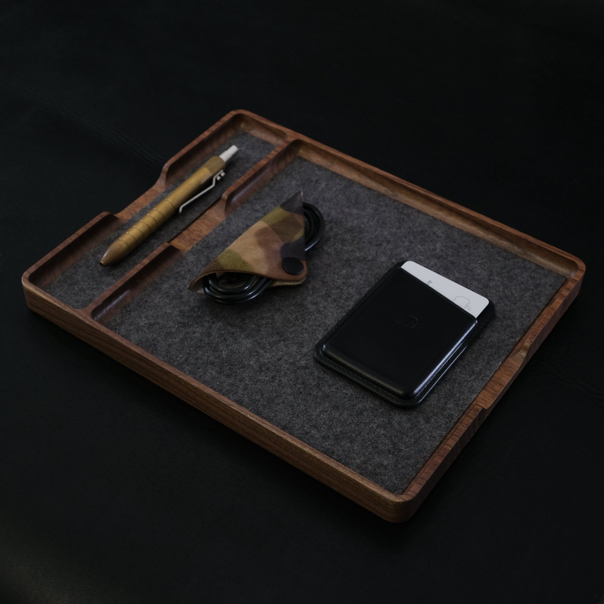 Felt Valet Tray - Leander